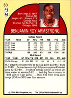 1990 Hoops B.J. Armstrong #60 Rookie