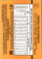 1989 Donruss Dennis Eckersley #67