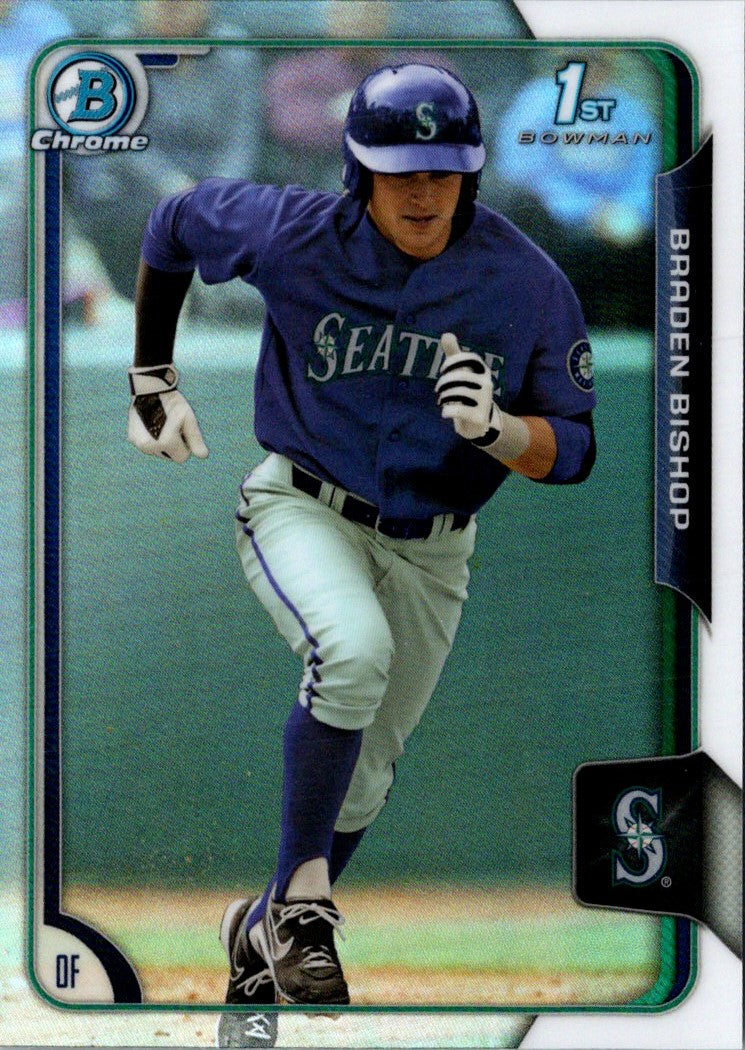 2015 Bowman Draft Picks & Prospects Chrome Braden Bishop