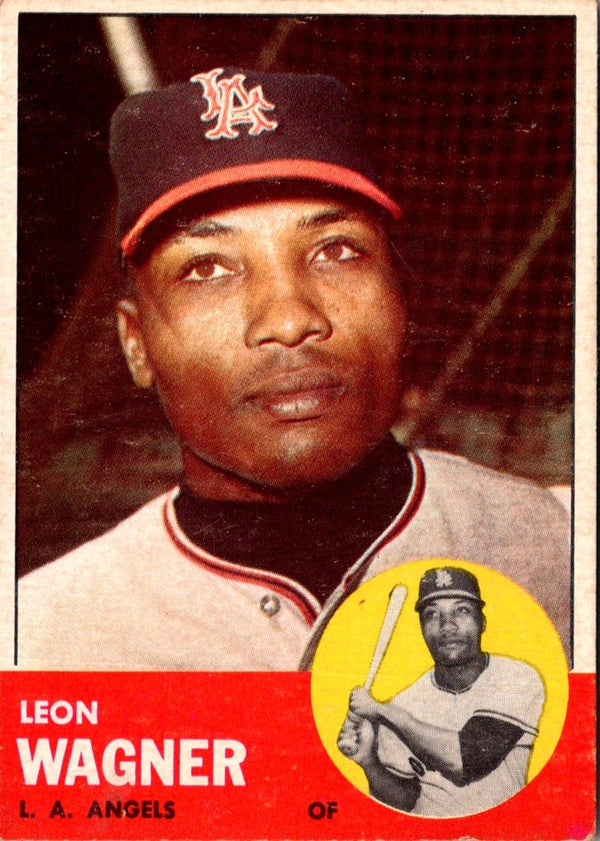 1963 Topps Leon Wagner #335 VG-EX