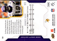 2008 Upper Deck Draft Edition Sidney Rice #159