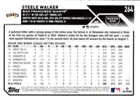 2023 Topps Steele Walker #264 Rookie