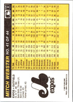 1987 Fleer Award Winners Mike Webster #41