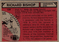 1980 Topps Richard Bishop #159 Rookie