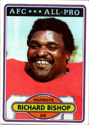 1980 Topps Richard Bishop #159 Rookie