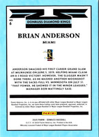 2020 Donruss Brian Anderson #6