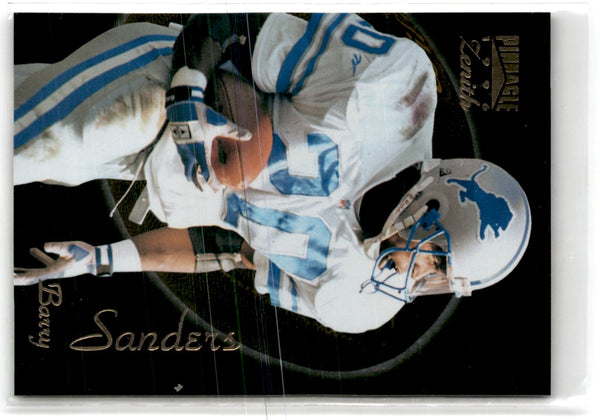 1996 Zenith Barry Sanders #Z-18