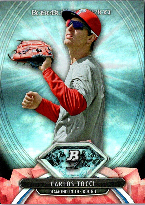 2013 Bowman Platinum Diamond in the Rough Carlos Tocci #DIR-CT