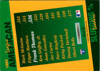 1993 Score Select Stat Leaders Frank Thomas #45
