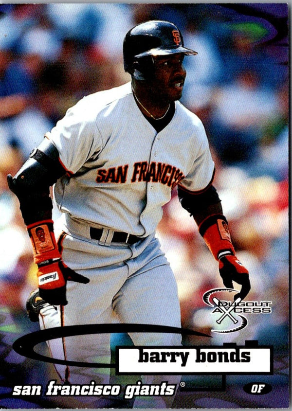 1998 SkyBox Dugout Axcess Barry Bonds #46
