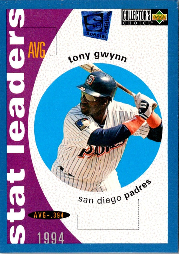 1995 Collector's Choice SE Tony Gwynn #140