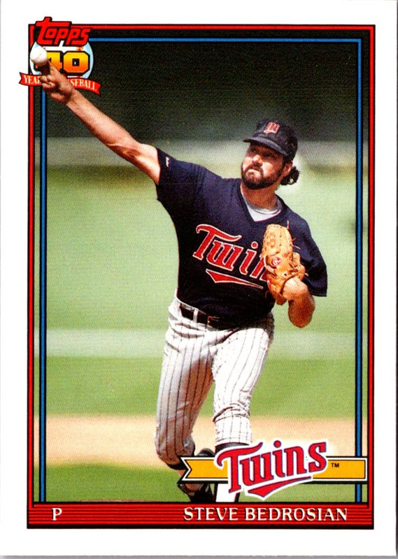 1991 Topps Traded Steve Bedrosian #6T