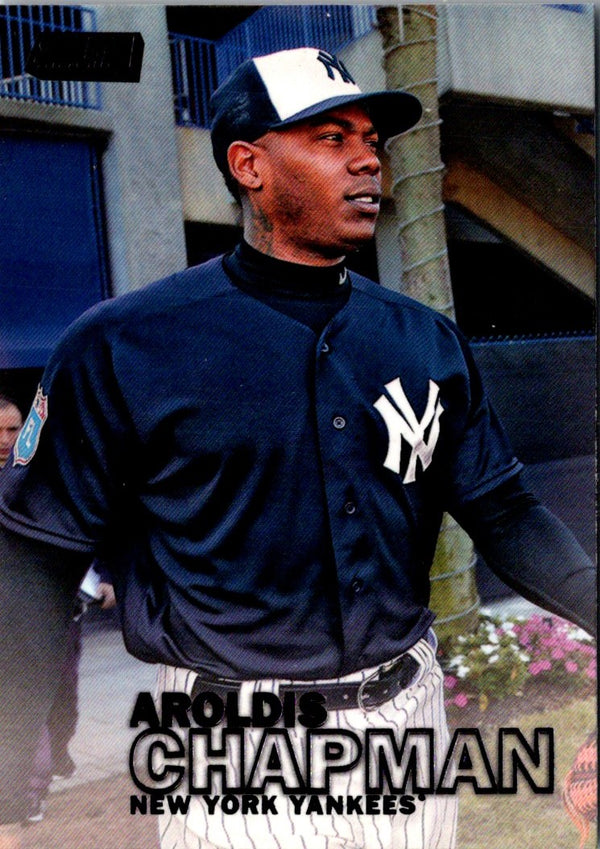 2016 Stadium Club Black Aroldis Chapman #259