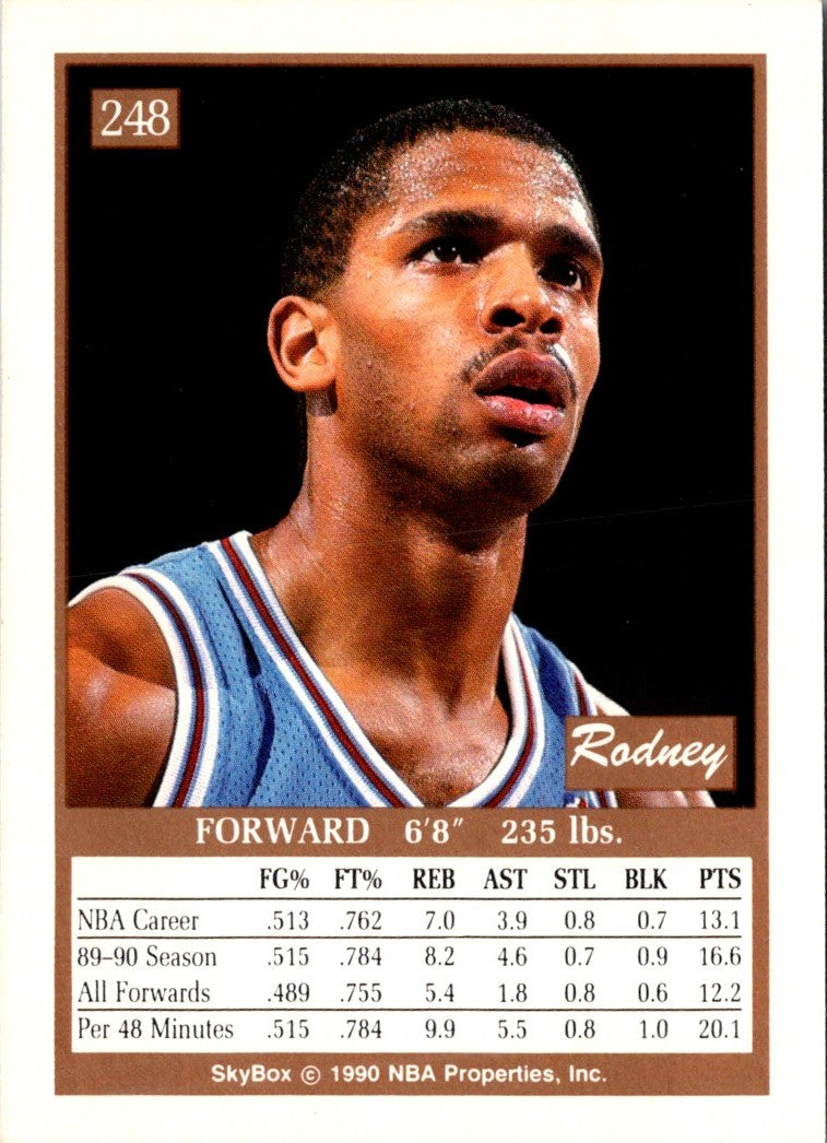 1990 SkyBox Rodney McCray