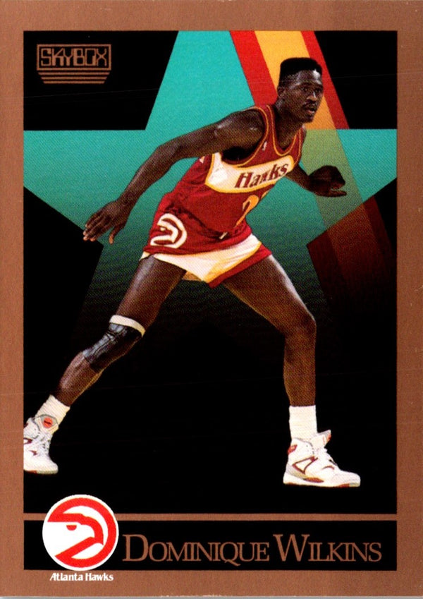 1990 SkyBox Dominique Wilkins #11