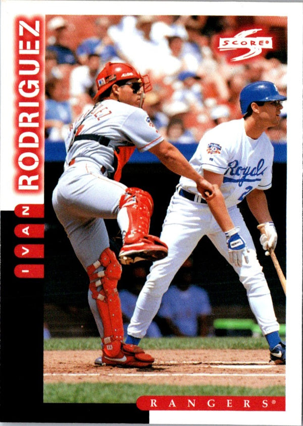 1998 Score Ivan Rodriguez #88