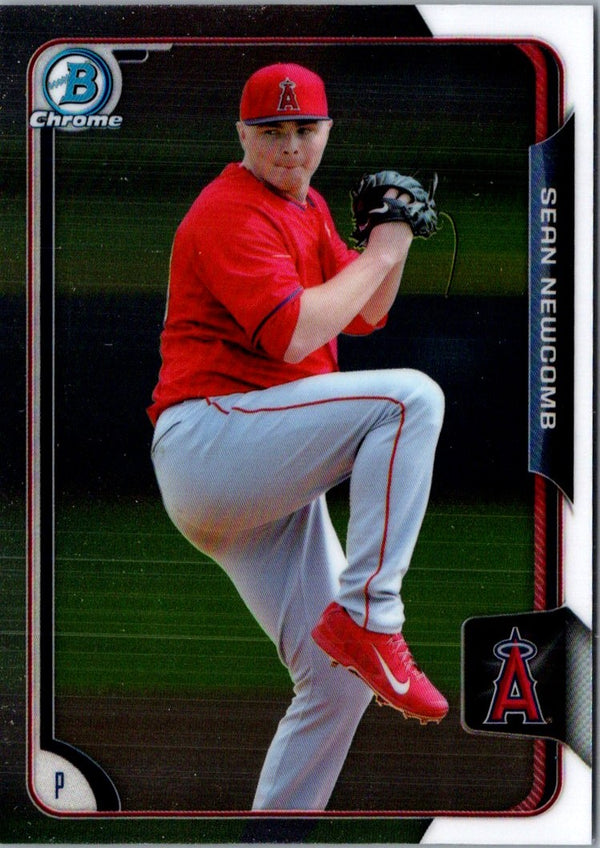 2015 Bowman Chrome Prospects Sean Newcomb #BCP182