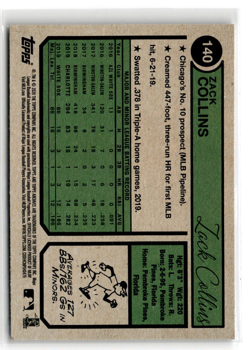 2020 Topps Archives Zack Collins