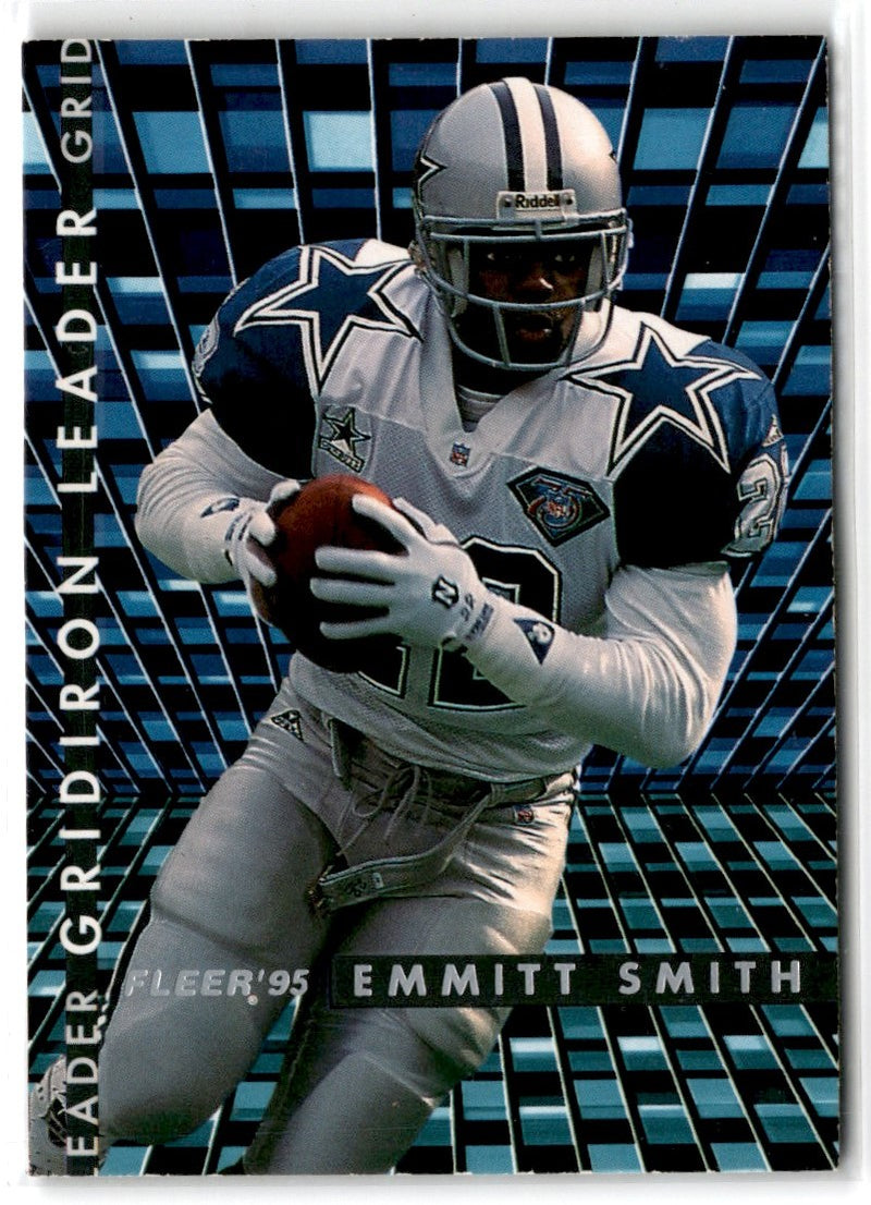 1995 Fleer Gridiron Leaders Emmitt Smith