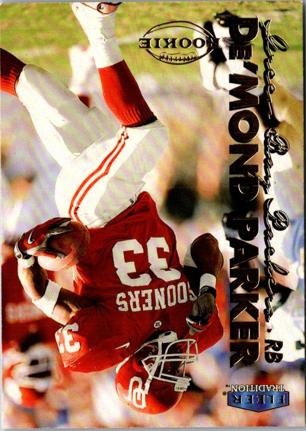 1999 Fleer Tradition De'Mond Parker #292 Rookie