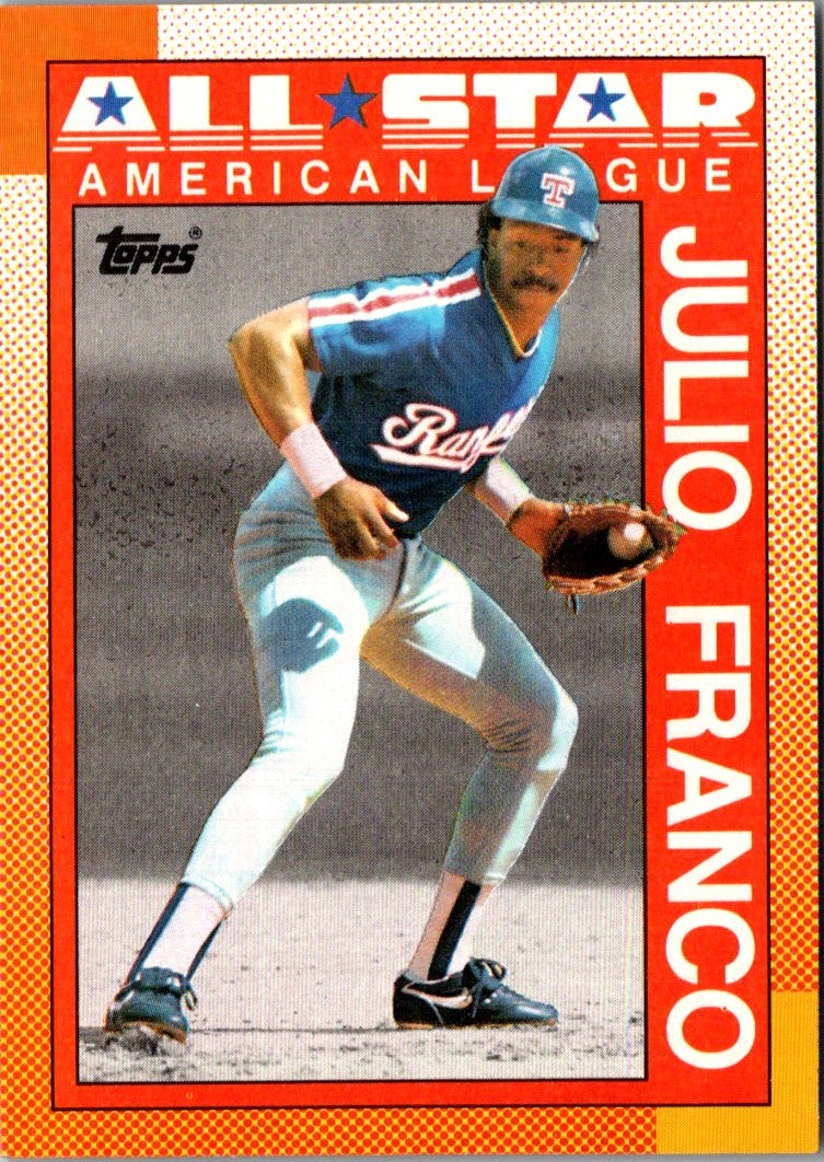 1990 Topps Julio Franco