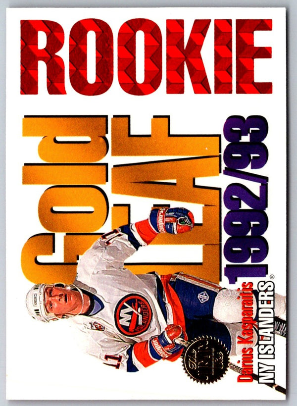 1993 Leaf Gold Rookie Darius Kasparaitis #13