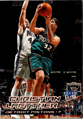 1999 Ultra Christian Laettner #38