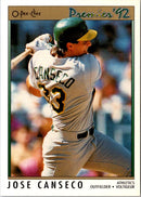 1992 O-Pee-Chee Premier Jose Canseco
