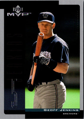 2001 Upper Deck MVP Geoff Jenkins #178