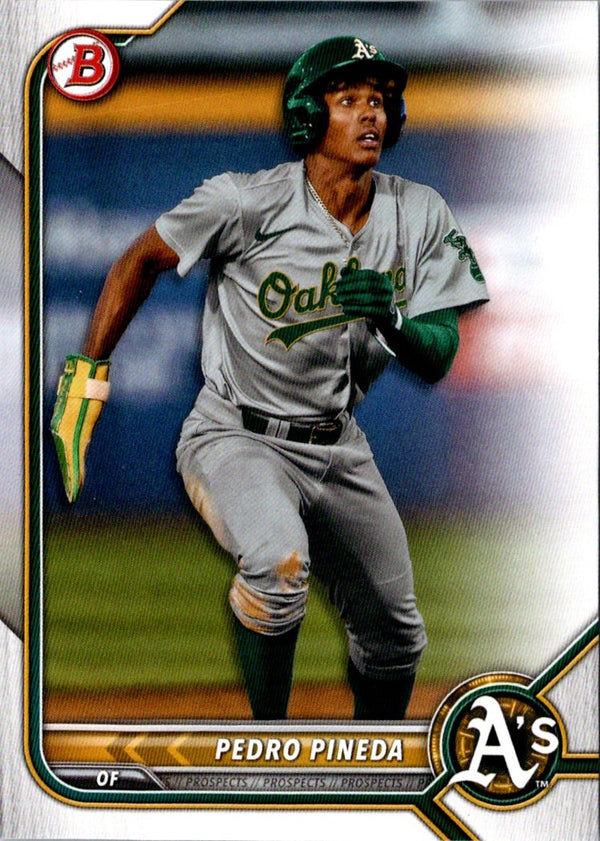 2022 Bowman Draft Baseball Pedro Pineda #BD-181 Rookie