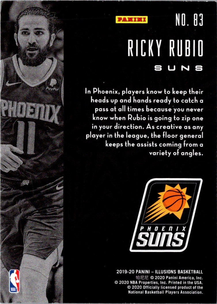 2019 Panini Illusions Ricky Rubio