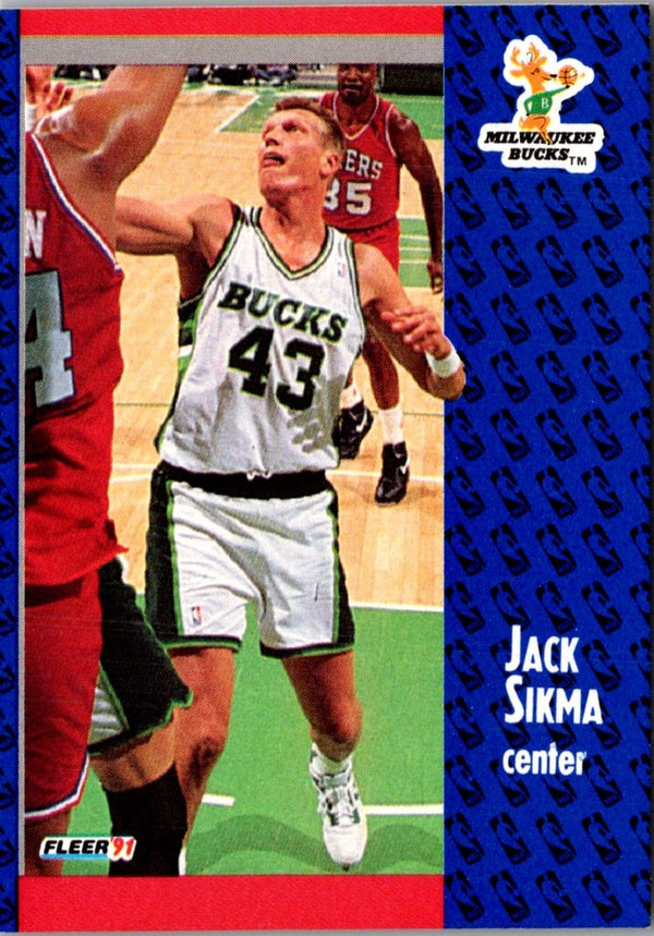 1991 Fleer Jack Sikma #120