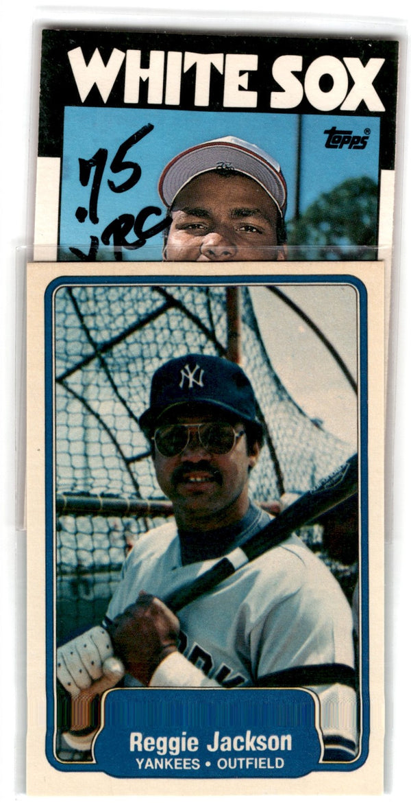 1981 Topps Coca-Cola New York Yankees Promo Reggie Jackson #2