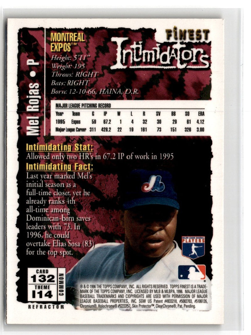 1997 Panini  Stickers Mel Rojas