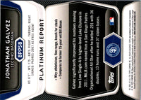 2012 Bowman Platinum Prospects Jonathan Galvez #BPP58