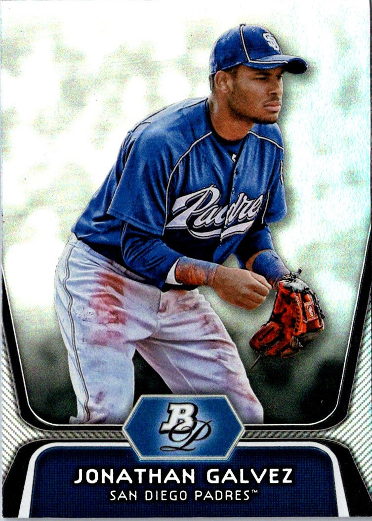 2012 Bowman Platinum Prospects Jonathan Galvez