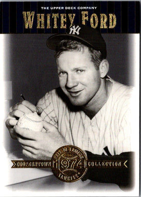 2001 Bowman Rookie Reprints Whitey Ford #17