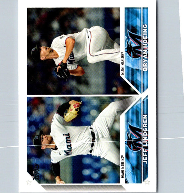 2023 Topps Update Jeff Lindgren/Bryan Hoeing #US153 Rookie