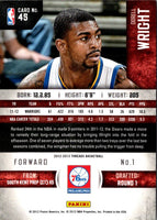2012 Panini Threads Red Century Proof Dorell Wright #45