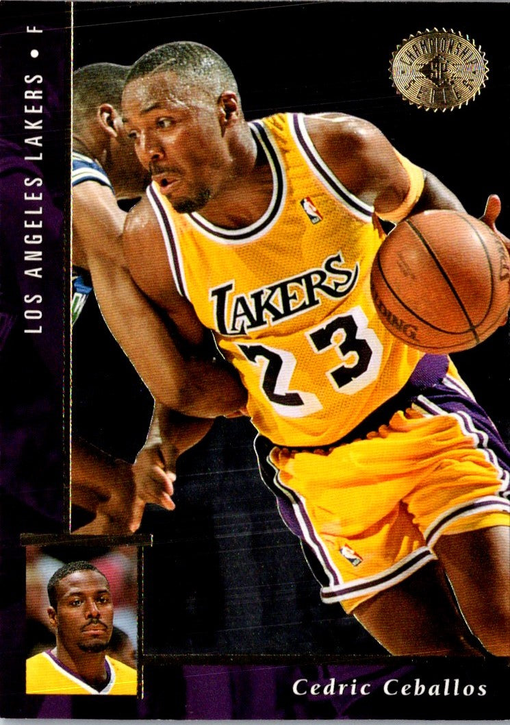 1996 Fleer Game Breakers Cedric Ceballos/Nick Van Exel