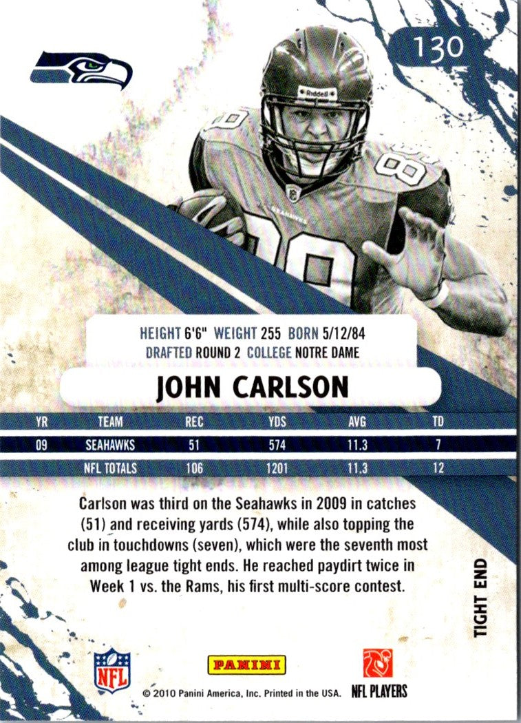 2010 Panini Rookies & Stars John Carlson