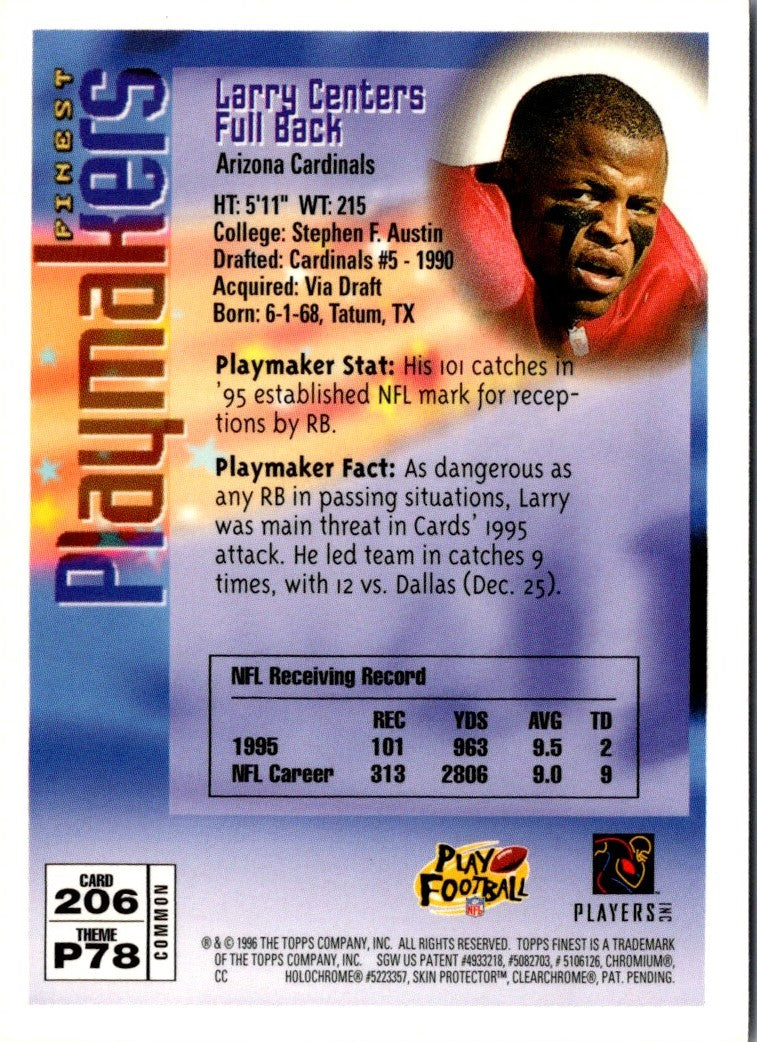 1996 Finest Larry Centers