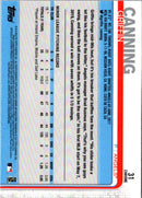 2019 Topps Chrome Update Edition Griffin Canning