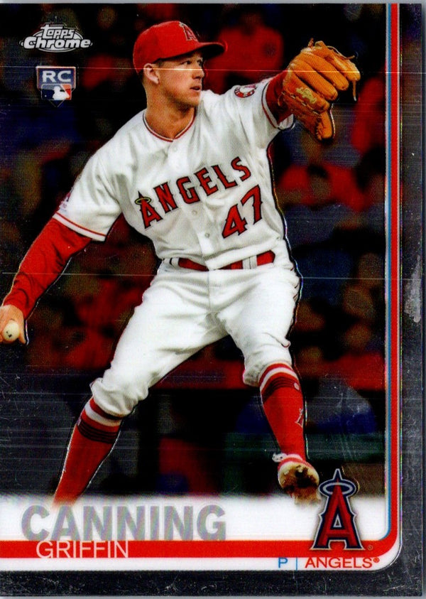 2019 Topps Chrome Update Edition Griffin Canning #31 Rookie