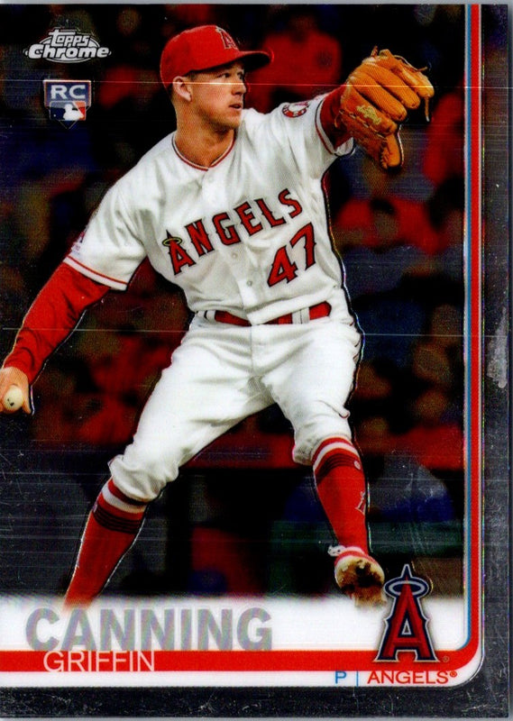 2019 Topps Chrome Update Edition Griffin Canning #31 Rookie