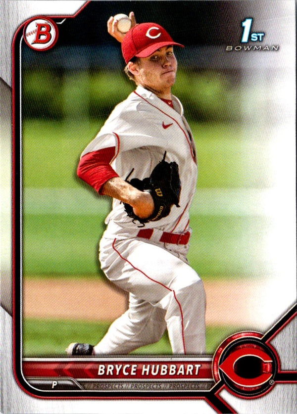 2022 Bowman Draft Baseball Bryce Hubbart #BD-17 Rookie