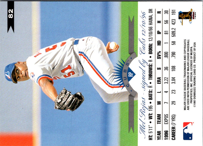 1997 Leaf Mel Rojas