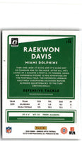 2020 Donruss Optic Blue Raekwon Davis #134