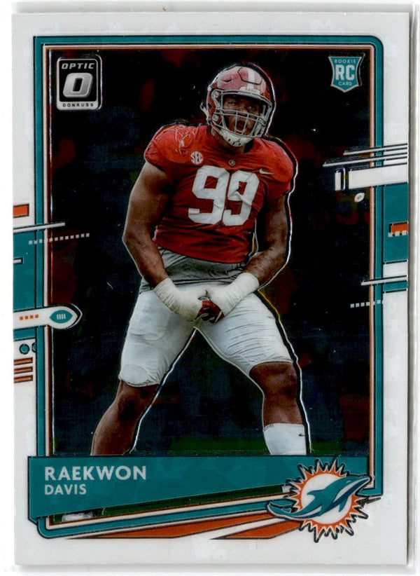 2020 Donruss Optic Blue Raekwon Davis #134