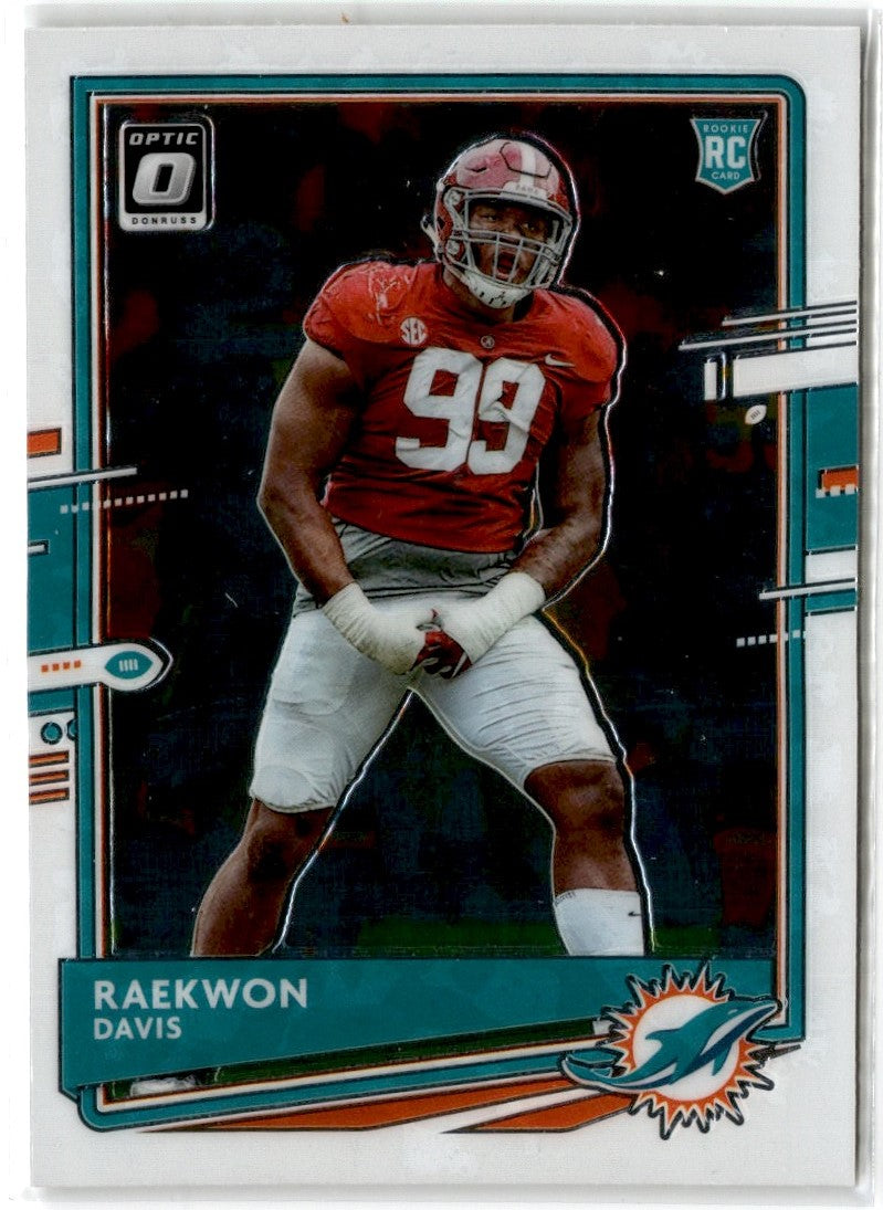 2020 Donruss Optic Blue Raekwon Davis